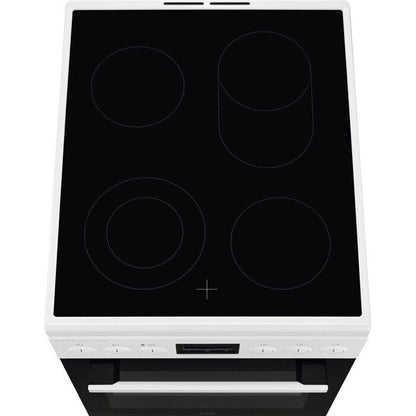 AEG keramiskā plīts, Steambake 6000. sērijas, balta CCB56491BW