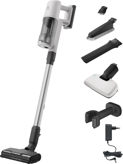 Electrolux 600 bezvadu putekļusūcējs bez maisiņa, balts EP61HB21UV