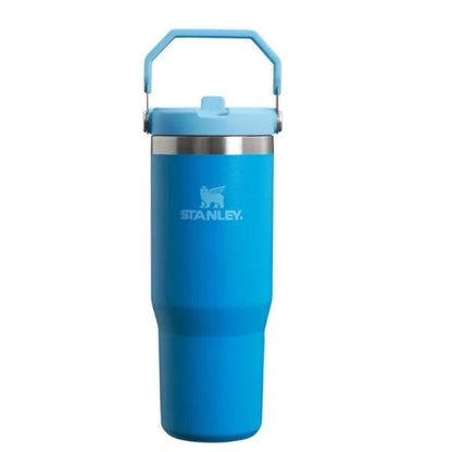 Termokrūze ar salmiņu STANLEY The IceFlowFlip Straw Tumbler 0,89L zila