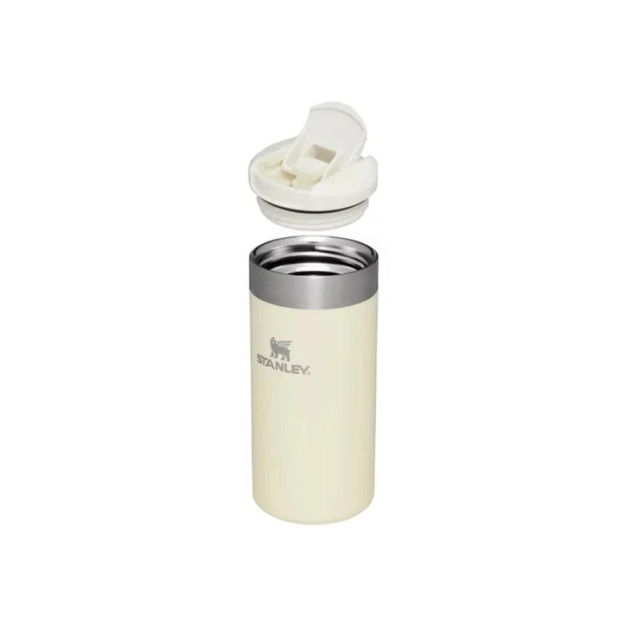 Termokrūze STANLEY The AeroLight Transit Mug 0,35L krēmkrāsā - DomoTehnika