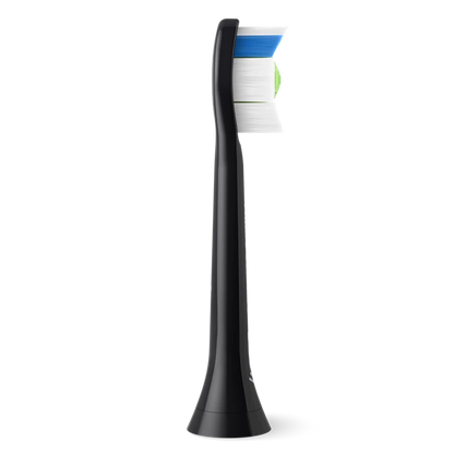 PHILIPS Sonicare Optimal White birstes uzgaļi (8gab.), melns HX6068/88