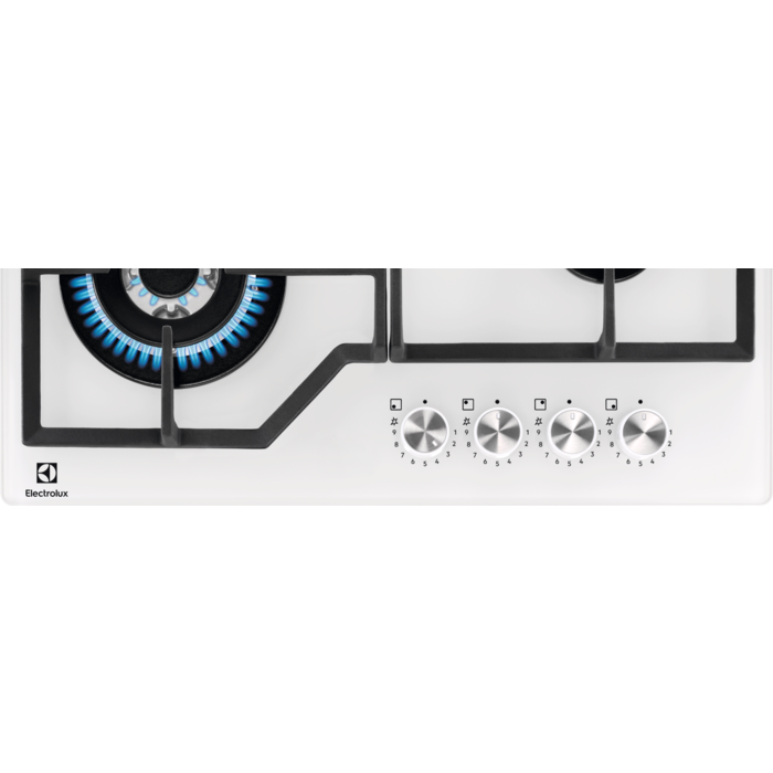 Electrolux gāzes plīts virsma, 60cm KGG64362W