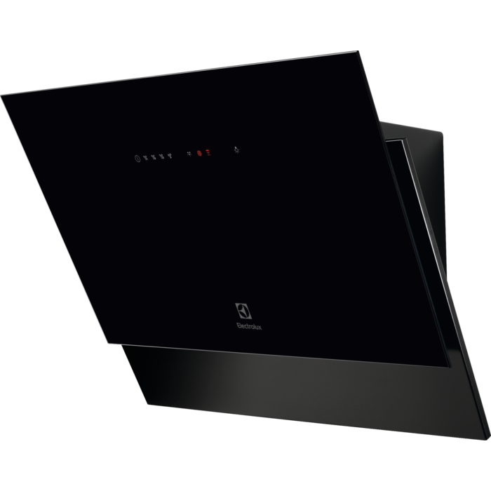 Electrolux skursteņa tipa nosūcējs, 60 cm, melns LFV416K