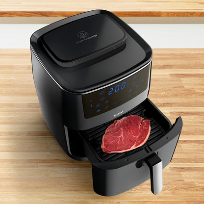 TEFAL karstā gaisa friteris, Easy Fry &amp; Steam, 1700 W, 3in1, melns FW2018