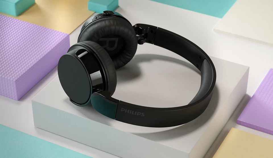 PHILIPS austiņas On-Ear ar Bluetooth, melnas TAH4209BK/00