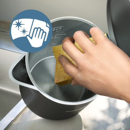 PHILIPS Double Walled Kettle 5000. sērijas tējkanna, 1.7L, melna HD9395/90