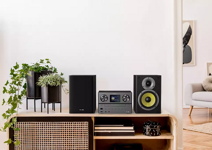 PHILIPS Mikro mūzikas sistēma ar Bluetooth, Interneta radio, DAB+, melns TAM8905/10