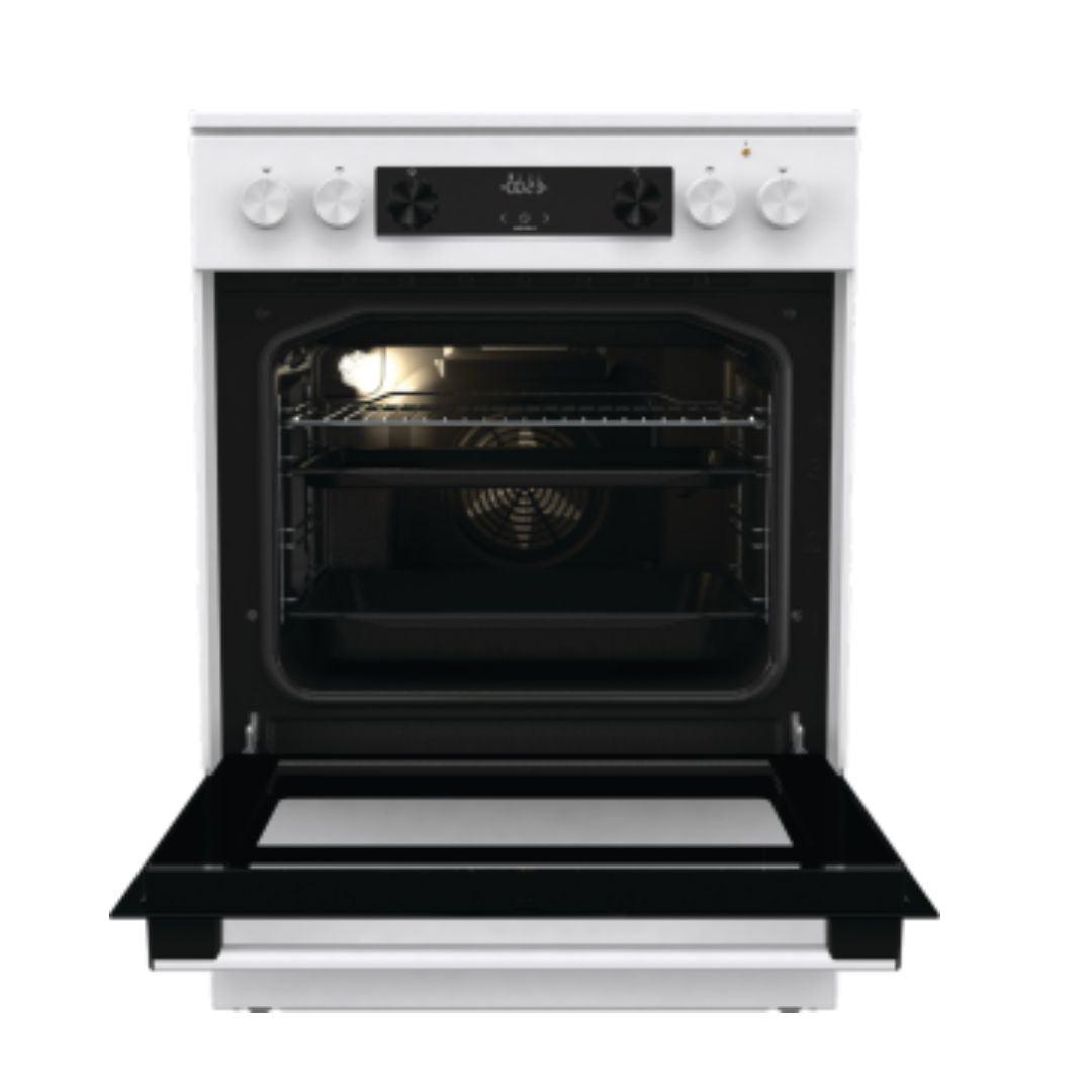 Elektriskā plīts GORENJE GECS6C70WC - DomoTehnika