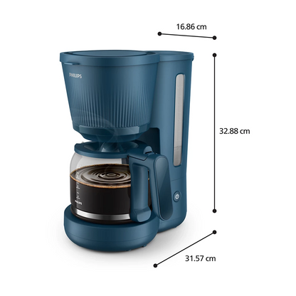 PHILIPS 3000. sērijas Basic Kafijas automāts, 1080 W, zils HD7411/70