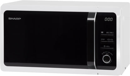 SHARP mikroviļņu krāsns, 20l, 800W balta R243W