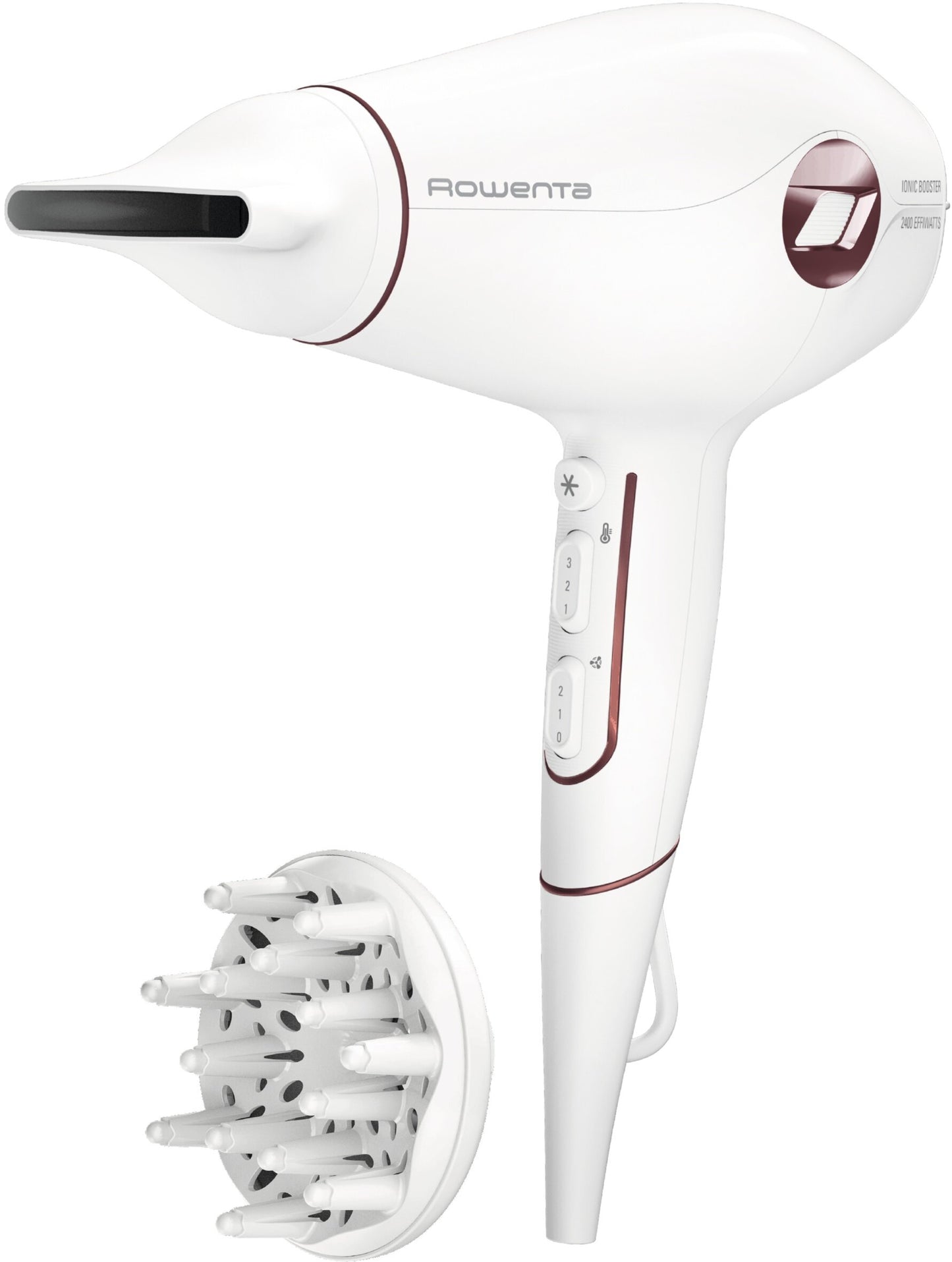 ROWENTA fēns Volumizer, 1800W, balts CV6135