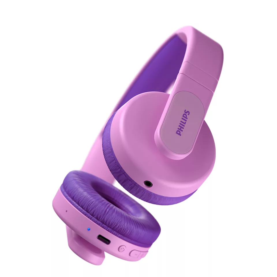 PHILIPS on-ear austiņas ar Bluetooth bērniem, rozā TAK4206PK/00