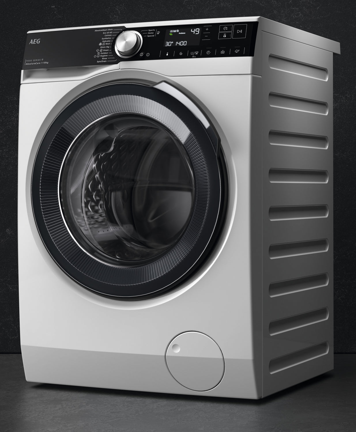 AEG veļas mazg.mašīna (front.ielāde), 10 kg, balta LFR95146UE