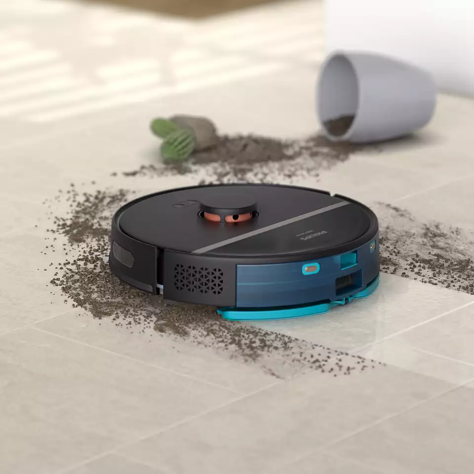 PHILIPS HomeRun Putekļsūcējs robots ar mazgāšanas funkciju XU3000/01
