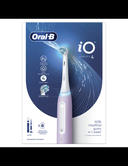 BRAUN Series iO4 el.zobu  birste, Lavender iOG4.1A6.1DK.LA