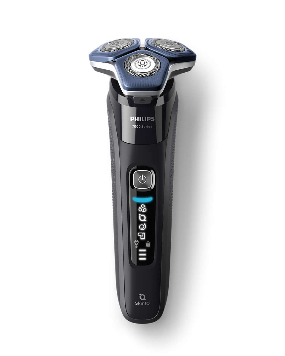 PHILIPS Shaver series 7000, Wet&amp; Dry skuveklis (lādējams), melns S7886/58