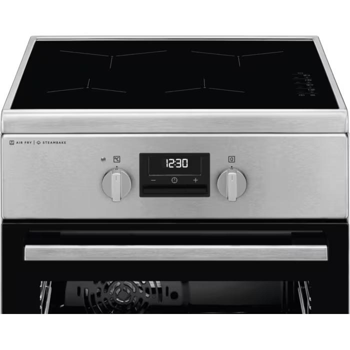 Electrolux elektriskā plīts ar elektrisko cepeškrāsni un indukcijas virsmu, 50cm (1. kopija) LKI564267X