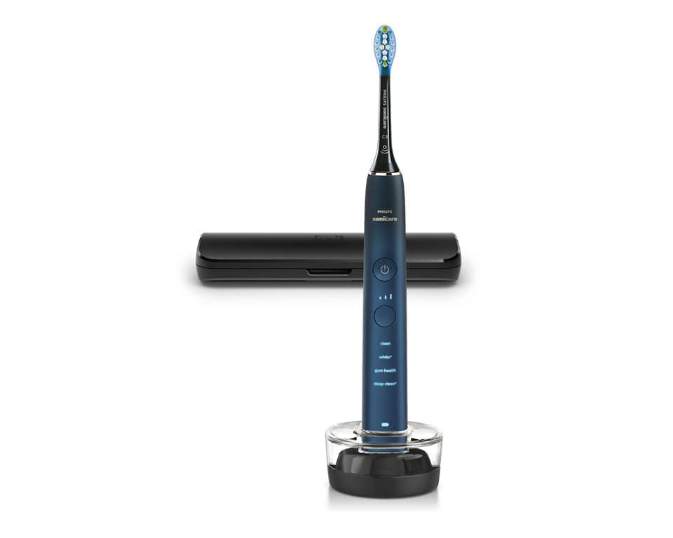 PHILIPS Sonicare zobu birste DiamondClean ar īpašu lietotni, zila HX9911/88