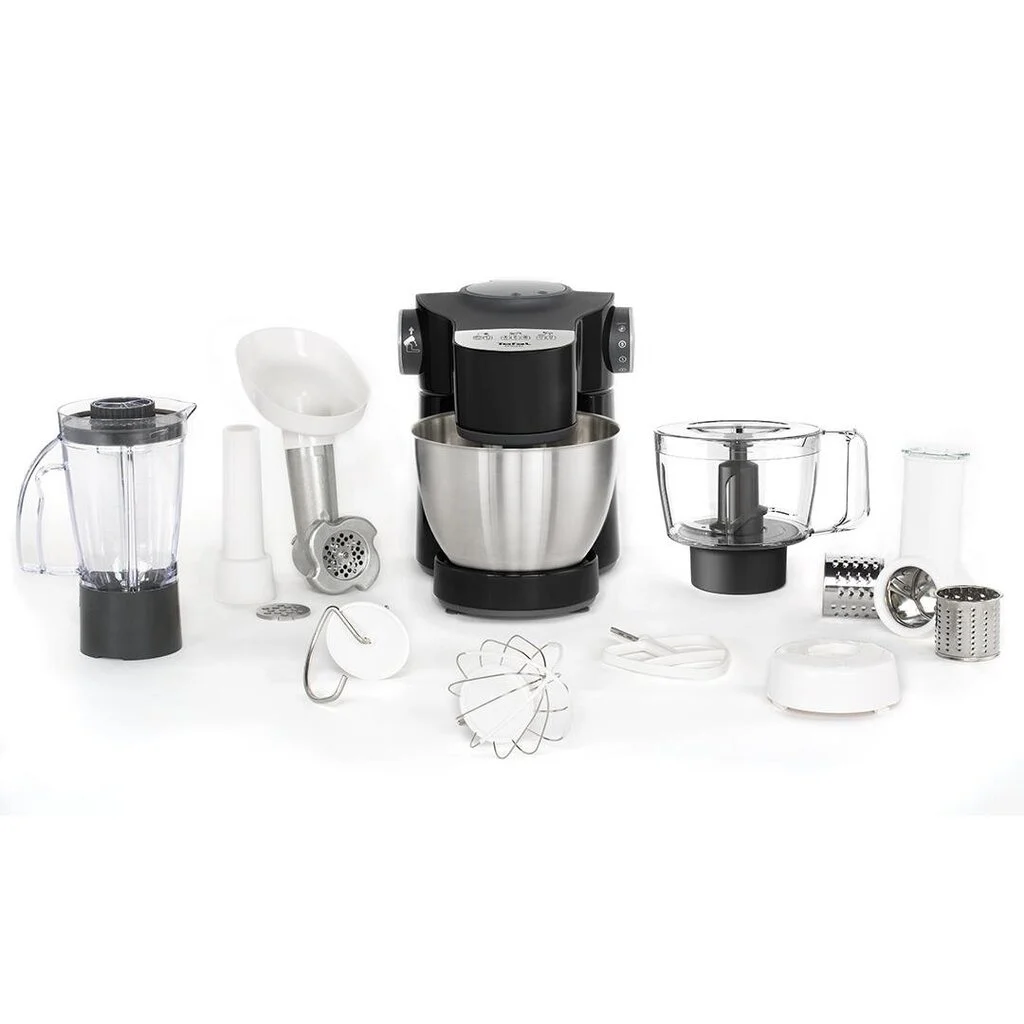 TEFAL Wizzo virtuves kombains, 1000W, melns QB319838