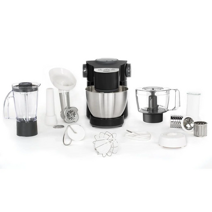TEFAL Wizzo virtuves kombains, 1000W, melns QB319838