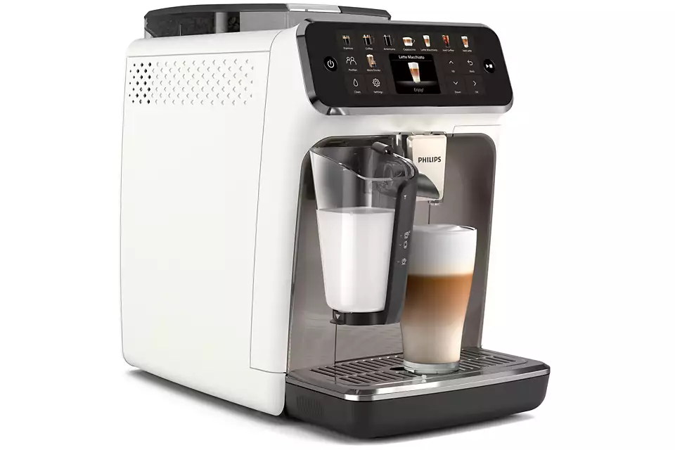 PHILIPS  5000 sērijas Super-automatic Espresso kafijas automāts, balts EP5545/70