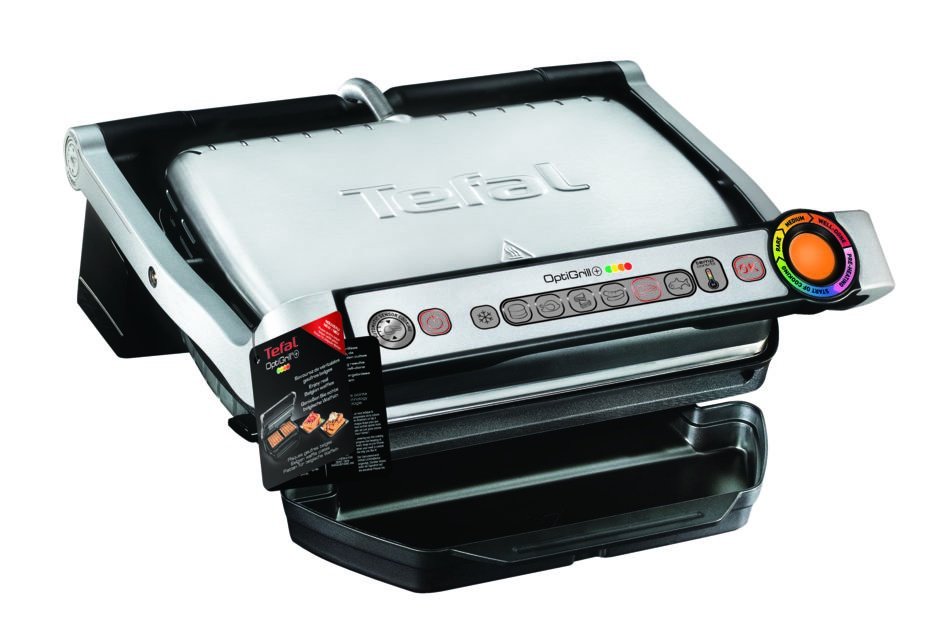 TEFAL Grils OptiGrill+ ,2000 W, tērauda GC716D12