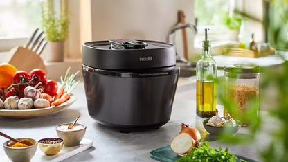 PHILIPS Katls ar paaugstinātu spiedienu, 1000W, melns HD2151/40
