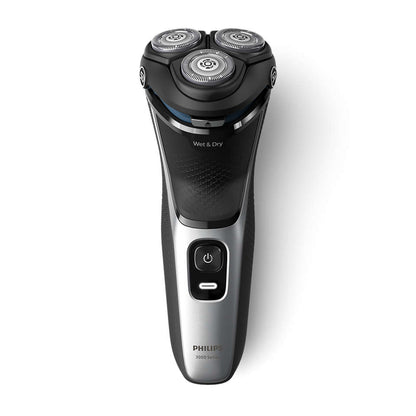 Philips Shaver Series 3000, Wet&amp; Dry skuveklis (lādējams), light silver S3143/00