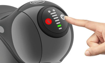 KRUPS kapsulu kafijas automāts ar Nescafe®Dolce Gusto® Genio S, pelēks KP243B10