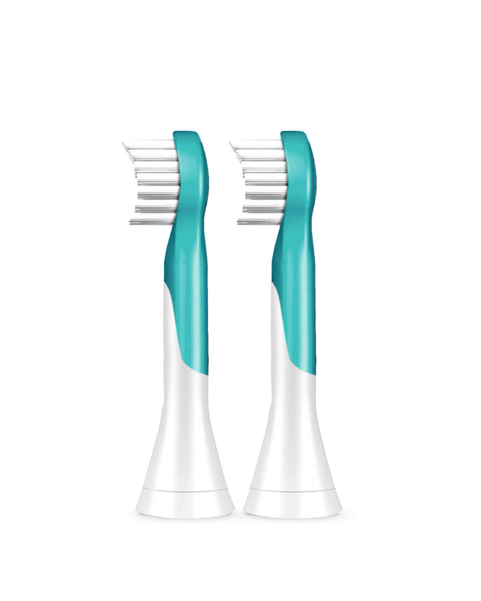 Sonicare for Kids Mini zobu birstes uzgalis, 2 gab,3+ HX6032/33