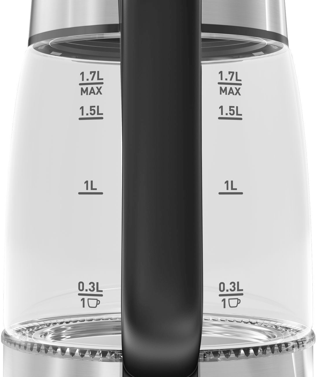 TEFAL tējkanna Double Layer, 1.7 L,caurspīdīga KI700830