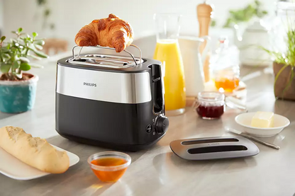PHILIPS Daily Collection Tosteris, 830 W (melns) HD2517/90