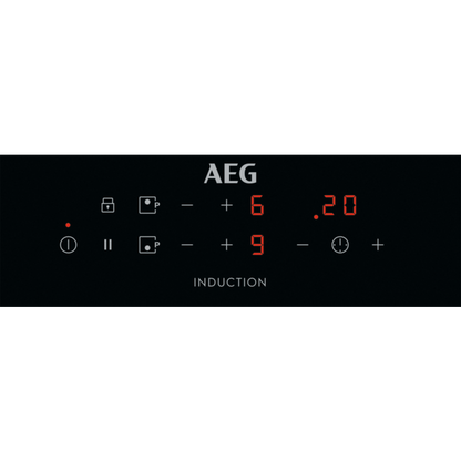 AEG iebūvējama indukcijas plīts virsma, 29 cm, melna IKB32300CB