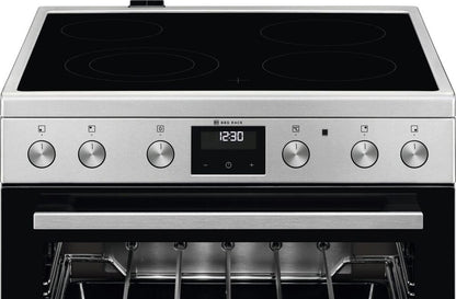 AEG 5000.sērijas SurroundCook stikla keramikas plīts, 59.6cm, nerūsējoša tērauda CCB6443NBM