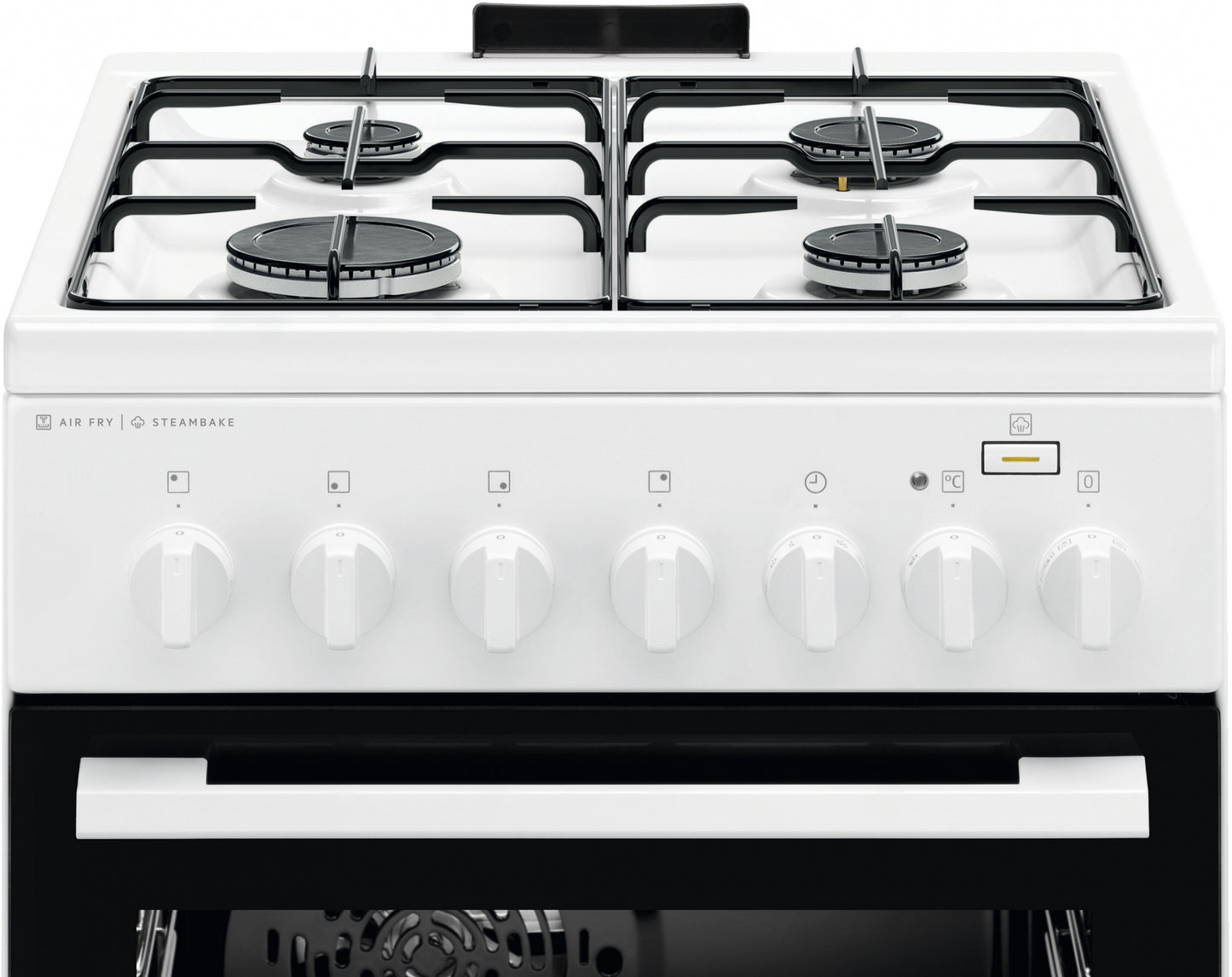 Electrolux gāzes plīts ar elektrisko cepeškrāsni, nerūsoša tērauda, 50cm LKK560011W