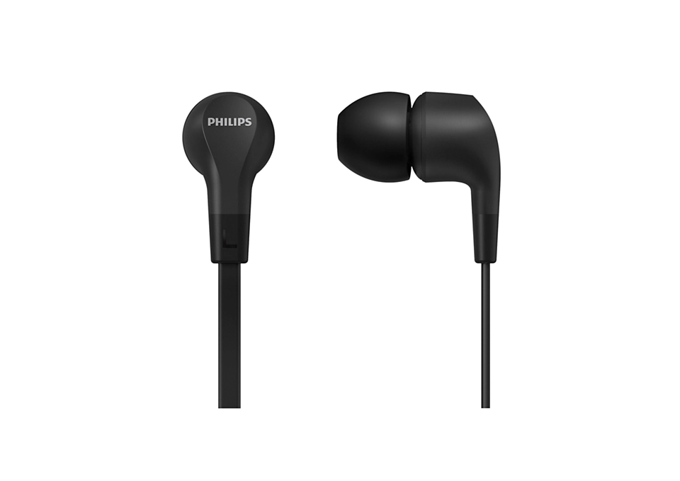 PHILIPS In-Ear austiņas, melnas TAE1105BK/00