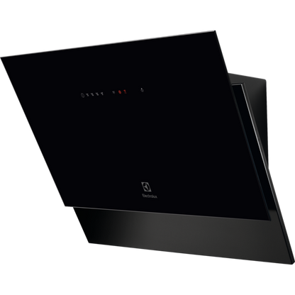 Electrolux skursteņa tipa nosūcējs, 60 cm, melns LFV416K