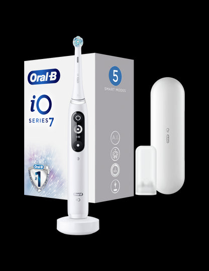 BRAUN Series iO7 el.zobu  birste, balta iOM7.1A1.1BD