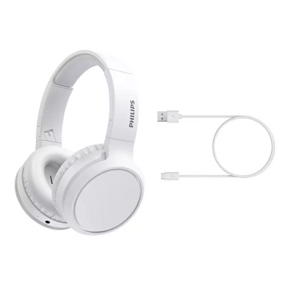 PHILIPS On-Ear austiņas ar Bluetooth, baltas TAH5205WT/00