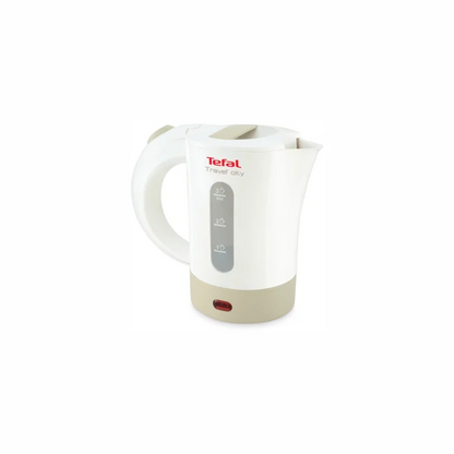 TEFAL Travel City ceļojumu tējkanna, 0.5 L, balta/bēša KO1201
