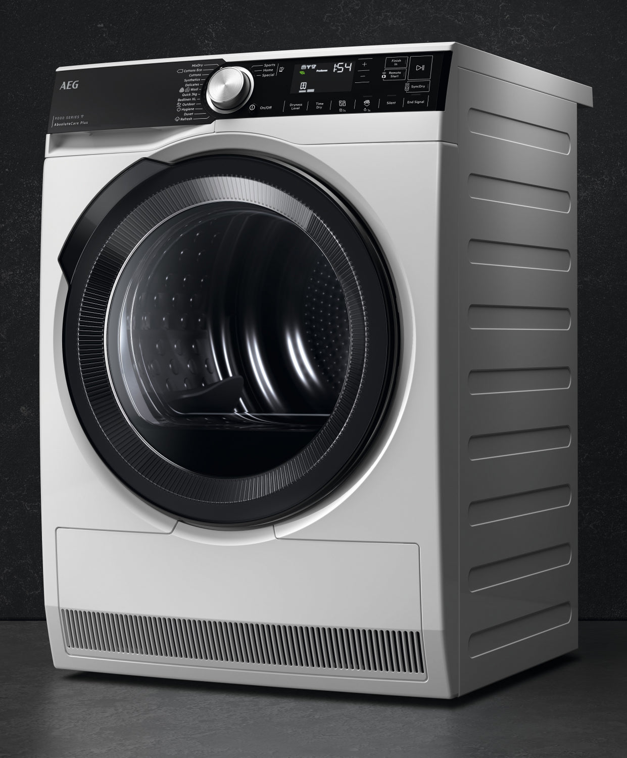 AEG siltumsūkņa veļas žāvētājs, 8 kg TR958M6CE