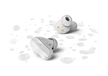 PHILIPS in-ear true bezvadu austiņas ar portatīvo uzlādes ietvaru, baltas TAT3508WT/00
