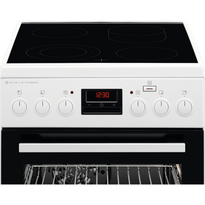 AEG keramiska plīts, balta CCB56481BW