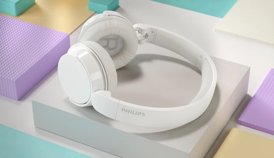 PHILIPS austiņas On-Ear ar Bluetooth, baltas TAH4209WT/00