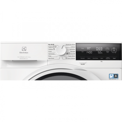 Electrolux veļas mazgājamā mašīna, front. ielāde, 8 kg EW7F3484UE