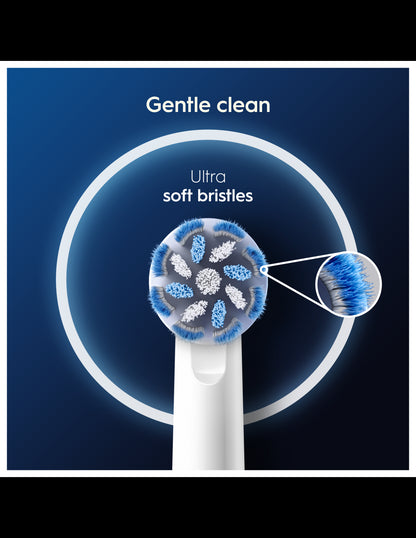 BRAUN el.zobu birstes uzgalis Sensitive Clean Pro, 2 gab EB 60-2 Sensitive