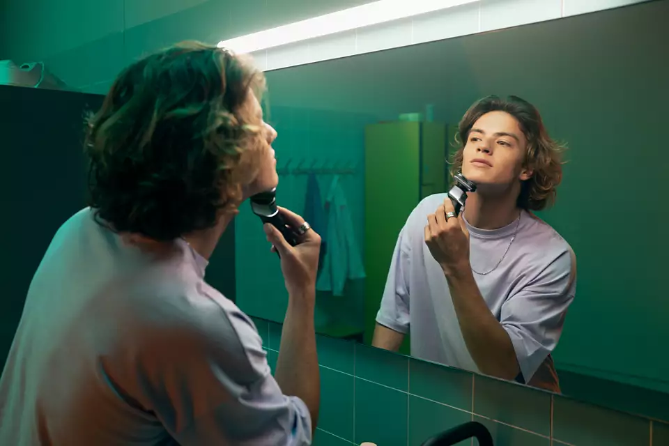 Philips Shaver Series 5000X, Wet&amp; Dry skuveklis (lādējams), zils X5004/00