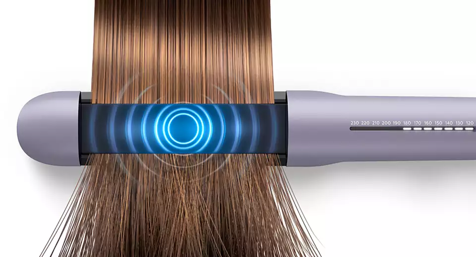 PHILIPS ThermoShield matu taisnotājs, lillā BHS742/00