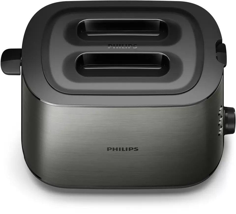 PHILIPS Viva Collection tosteris, melns HD2651/80