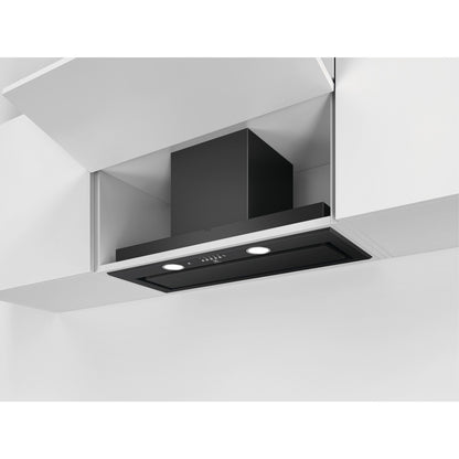 Electrolux iebūvējams tvaika nosūcējs, melns, 80 cm LFG719R
